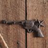 Vintage Western Pistol Wall Hook for Rustic Home Decor