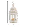 Elegant White Moroccan Lantern - Bohemian Style Decorative Lighting Fixture