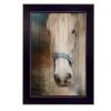 "Old Gray Mare" By Robin-Lee Vieira, Printed Wall Art, Ready To Hang Framed Poster, Black Frame