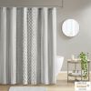 Cotton Printed Shower Curtain with Chenille