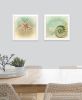 "The Sea I & Sea II" 2-Piece Vignette by Sophie 6, Ready to Hang Framed Print, White Frame