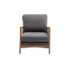 COOLMORE Wood Frame Armchair, Modern Accent Chair Lounge Chair for Living Room