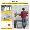 VEVOR 34" Pet Grooming Tub Stainless Steel Dog Wash Station Pet Washing Station and Dog Bath Tub Water-Resistant Grooming Tub for Dogs with Removable