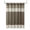 Faux Silk Shower Curtain