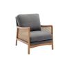 COOLMORE Wood Frame Armchair, Modern Accent Chair Lounge Chair for Living Room