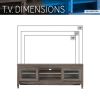 Techni Mobili Grey Driftwood TV Stand