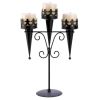 Medieval Triple Candle Stand - Rustic Home Decor Candle Holder