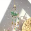 1pc Rainbow Maker Crystal Suncatcher - Enhance Your Home Decor with Aquamarine, Amethyst, and Obsidian - Perfect for Garden, Yard, Bedroom, Balcony, a