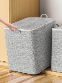 Gray Clothes Storage Bag Neatly organize protect and store garments (Color: gray arrow, size: M)