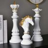 Northeuins Resin Chess Pieces Board Games Accessories Retro Aesthetic