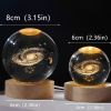 1pc Creative Crystal Ball Decoration; Desktop Night Light; Bedroom Night Light Valentine's Day Gifts Birthday Gifts