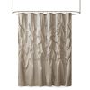 Tufted Semi-Sheer Shower Curtain