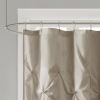 Tufted Semi-Sheer Shower Curtain